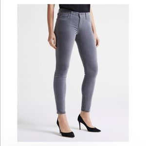 Ag Adriano Goldschmied Velvet Legging Ankle Size 27